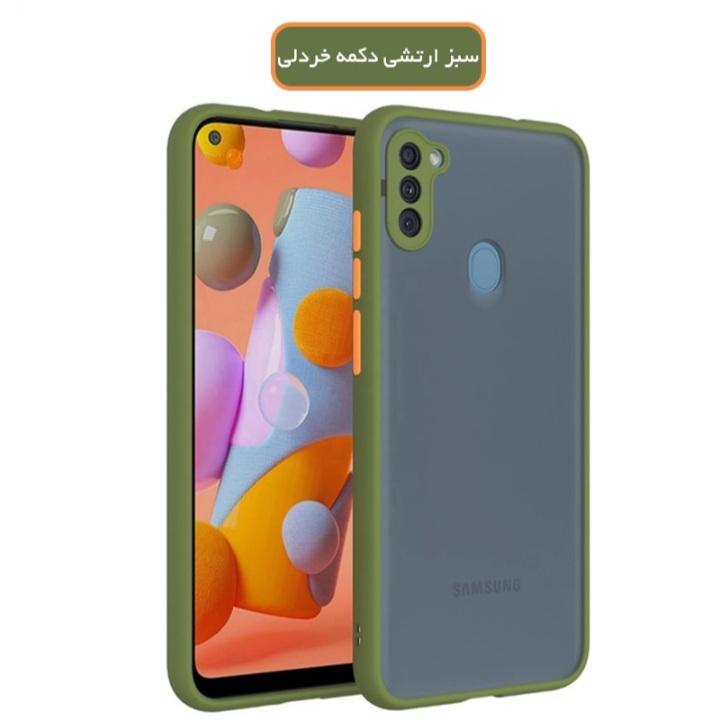 کاور پشت مات محافظ لنز دار  Samsung A11